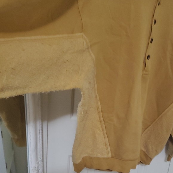 Free People Golden Off-the-Shoulder Sweater - Picture 10 of 10